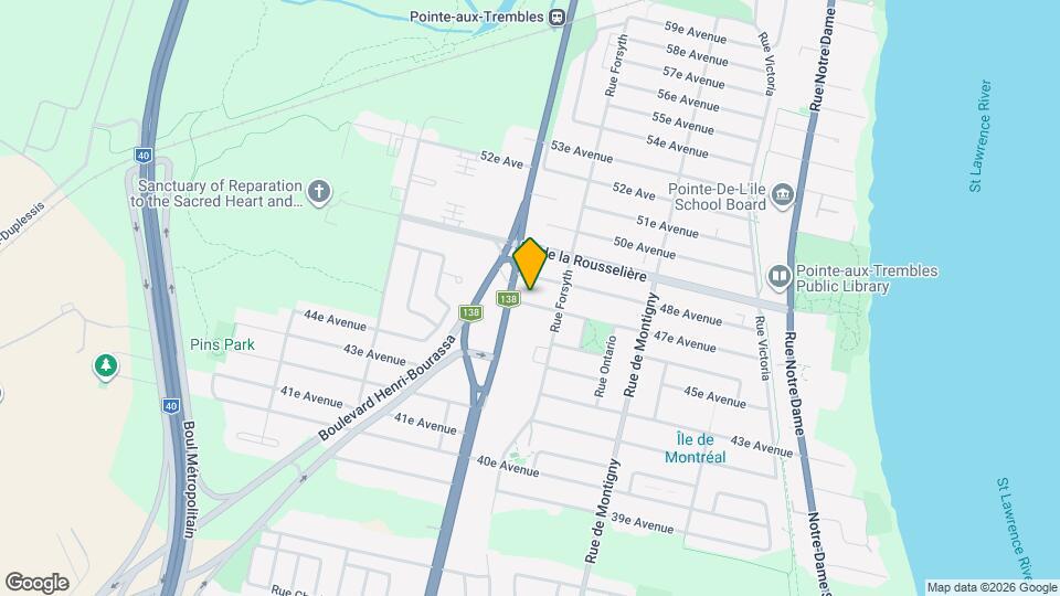 2045 47E Av Map and Location Details