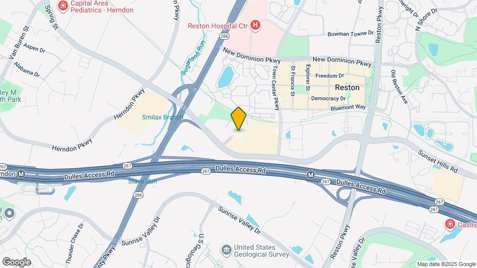 Furnished Studio-Washington, D.C. - Reston Map and Location Details
