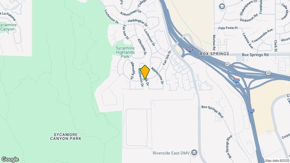 6001 Kendrick Dr Map and Location Details