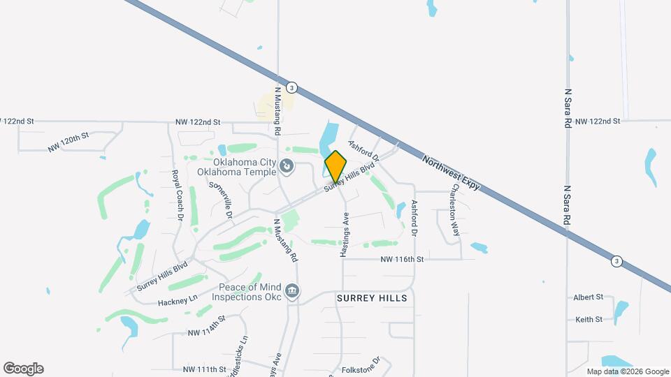 11208 Surrey Hills Blvd Map and Location Details