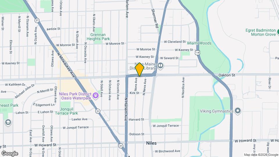 7959 Nora Ave Map and Location Details
