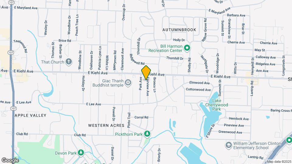 8215 Fairview Ave Map and Location Details
