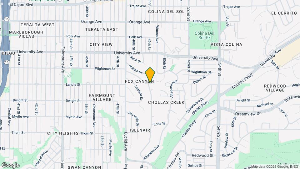 4960-4970 Auburn Drive Map and Location Details