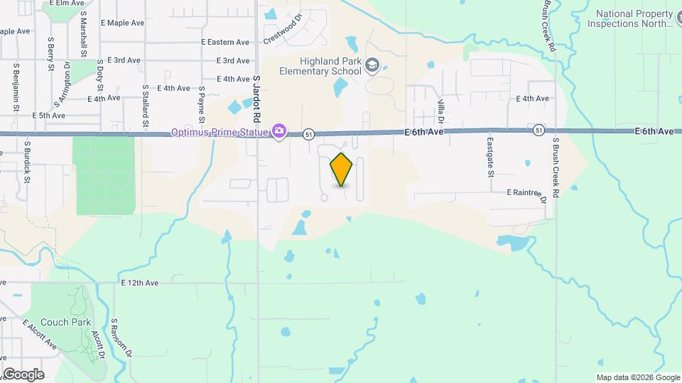 918 S Hightower St Map and Location Details