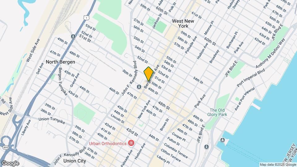 4910 Bergenline Ave Mapa y Detalles de la Ubicación