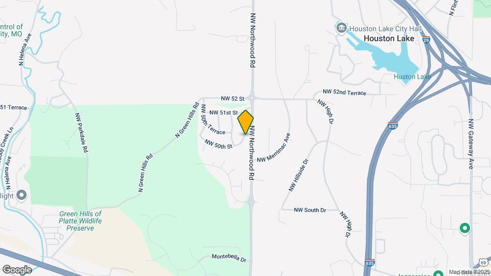 5013 NW Ridgewood Dr Map and Location Details