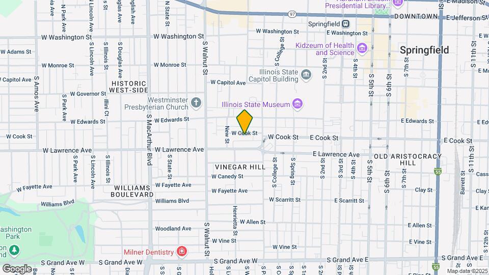 436 W Cook St Map and Location Details