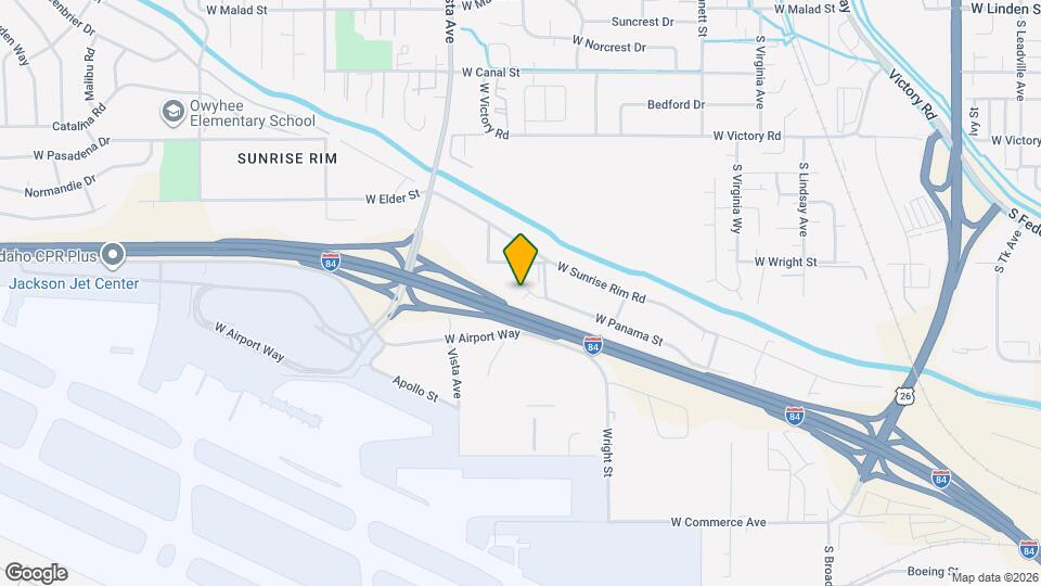 2377 W Panama St Mapa y Detalles de la Ubicación