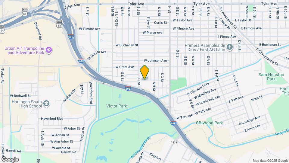 1005 W Garfield St Map and Location Details