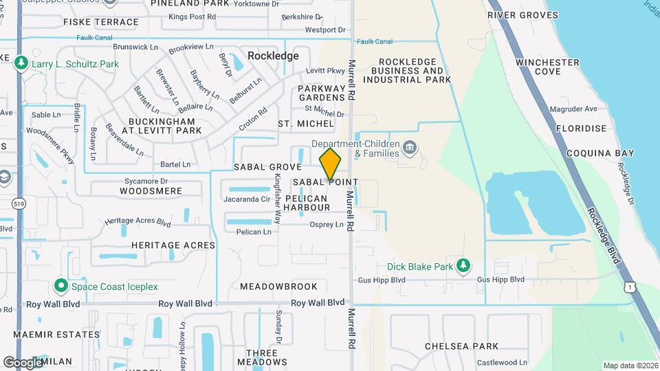 974 Riviera Point Dr Map and Location Details