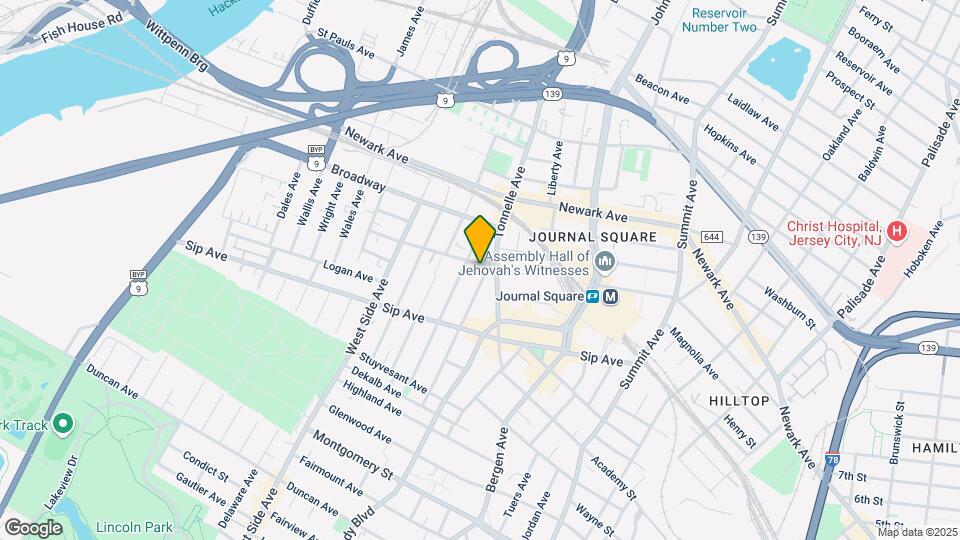 851 Pavonia Ave Mapa y Detalles de la Ubicación