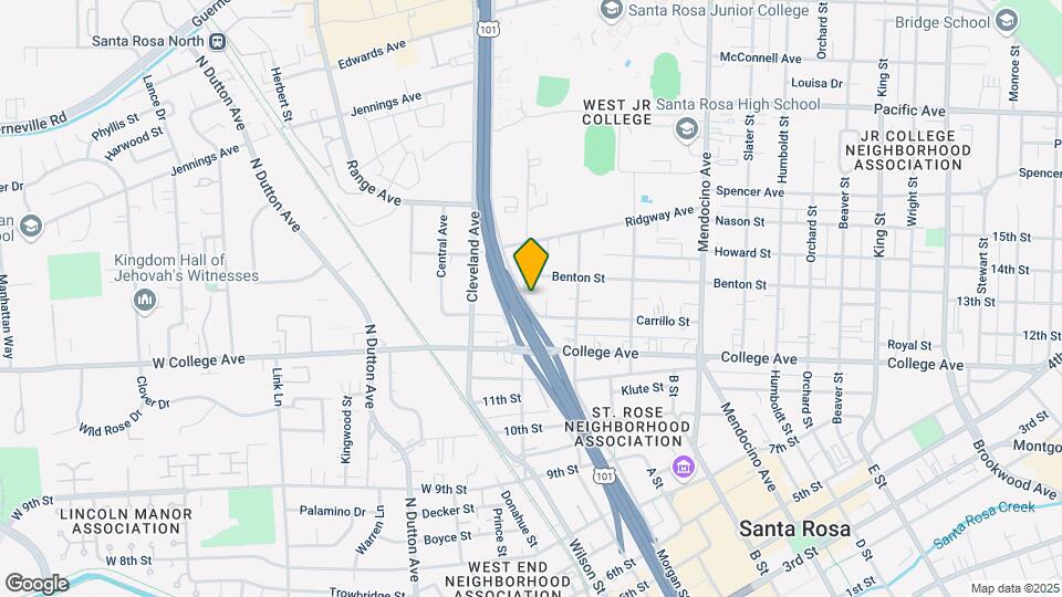 1208 Armory Dr Map and Location Details