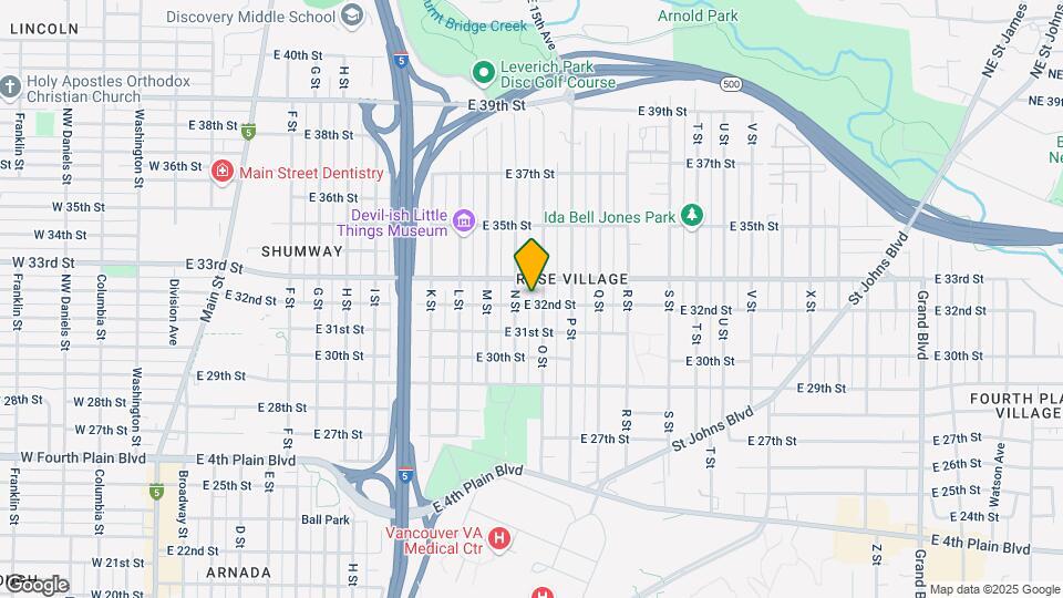 1404 E 32nd St Map and Location Details