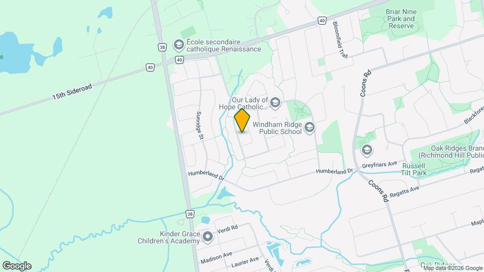 110 Deerwood Crescent Map and Location Details