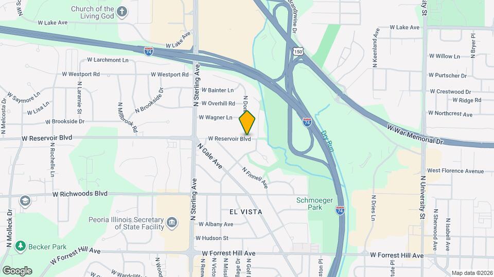 2213 W Reservoir Blvd, Unit 2213 Mapa y Detalles de la Ubicación