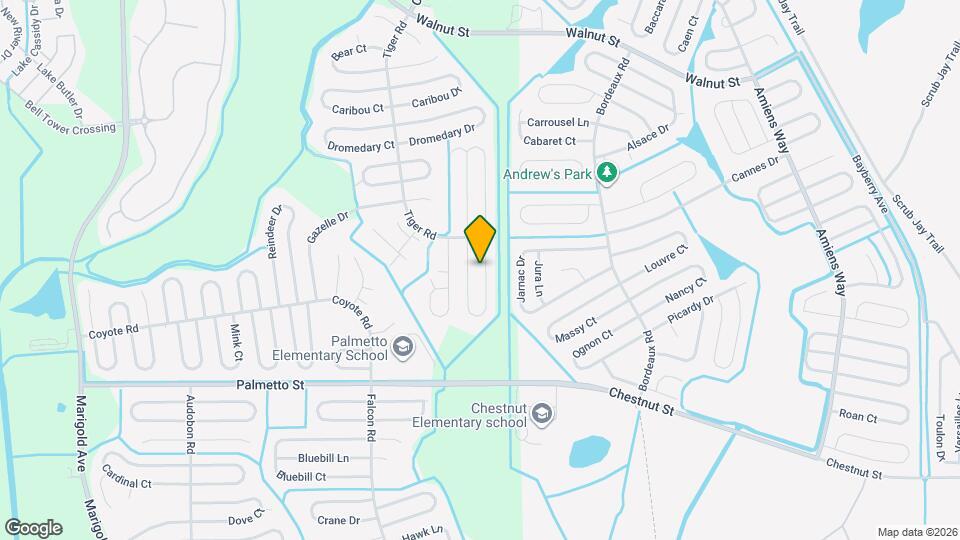 657 Koala Ct Mapa y Detalles de la Ubicación