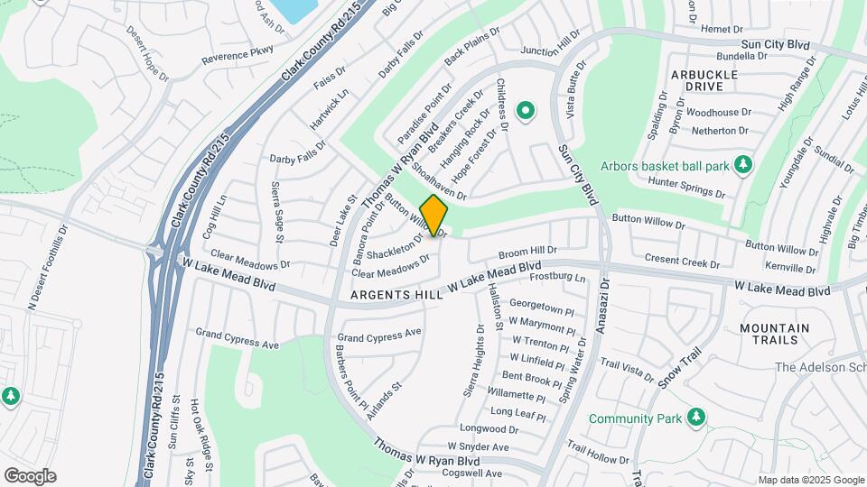 2505 Indigo Valley St Map and Location Details