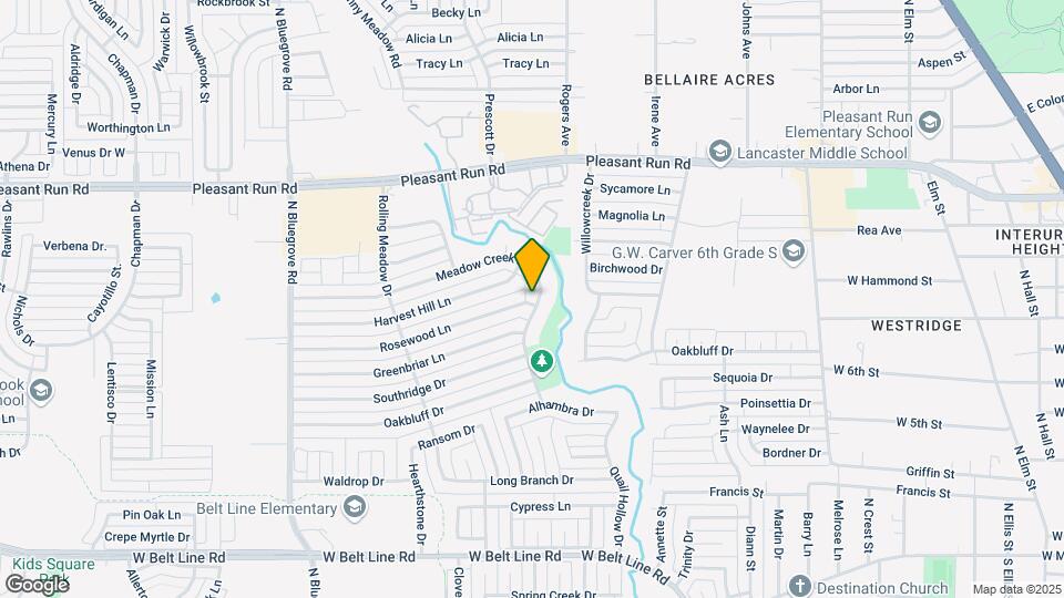 1102 Meadow Creek Dr Map and Location Details