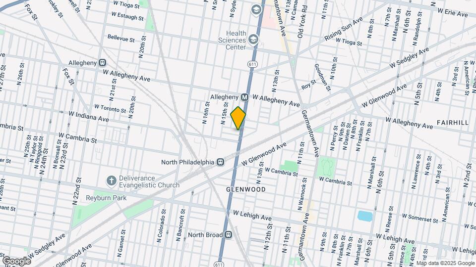 3016 N Broad St Mapa y Detalles de la Ubicación