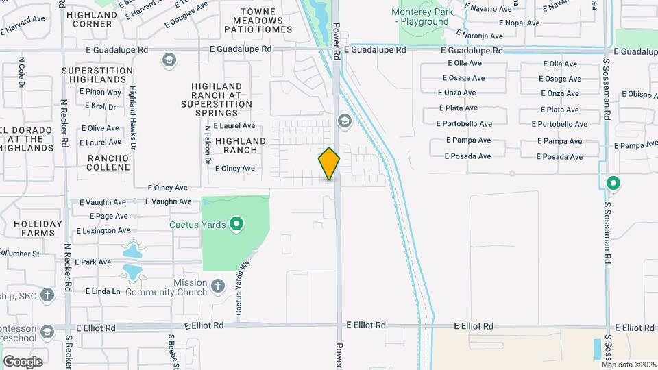 407 N Ranger Ct Map and Location Details
