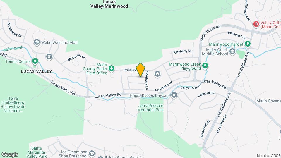 819 Greenberry Ln Map and Location Details