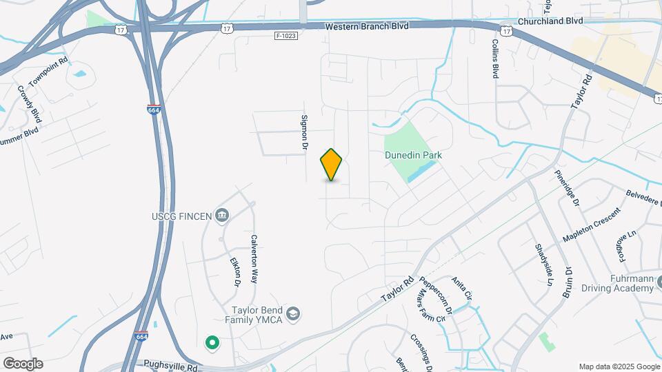 3409 Woodbaugh Dr Map and Location Details