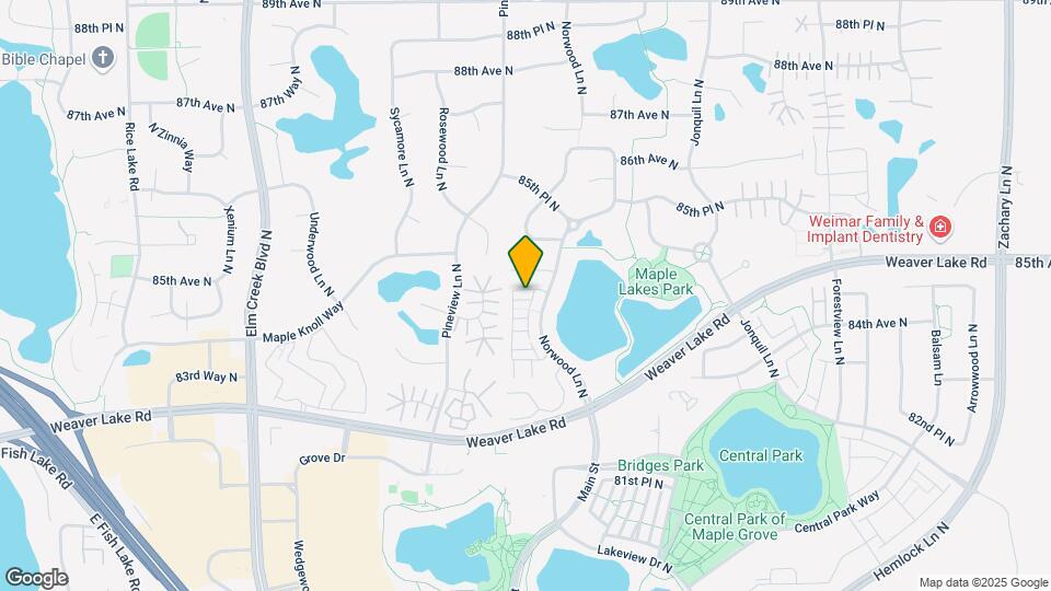 8393 Norwood Ln N Map and Location Details