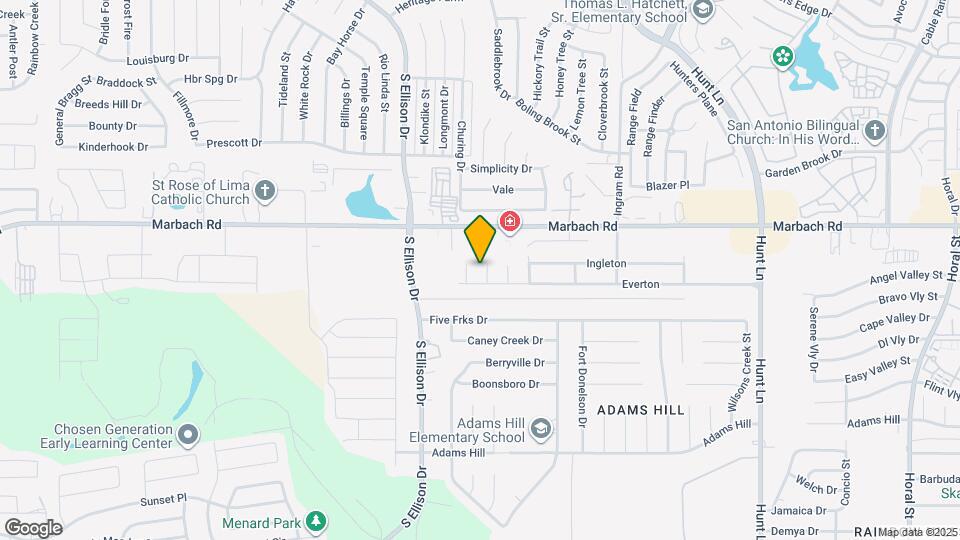 1711 Wellock Ct Mapa y Detalles de la Ubicación