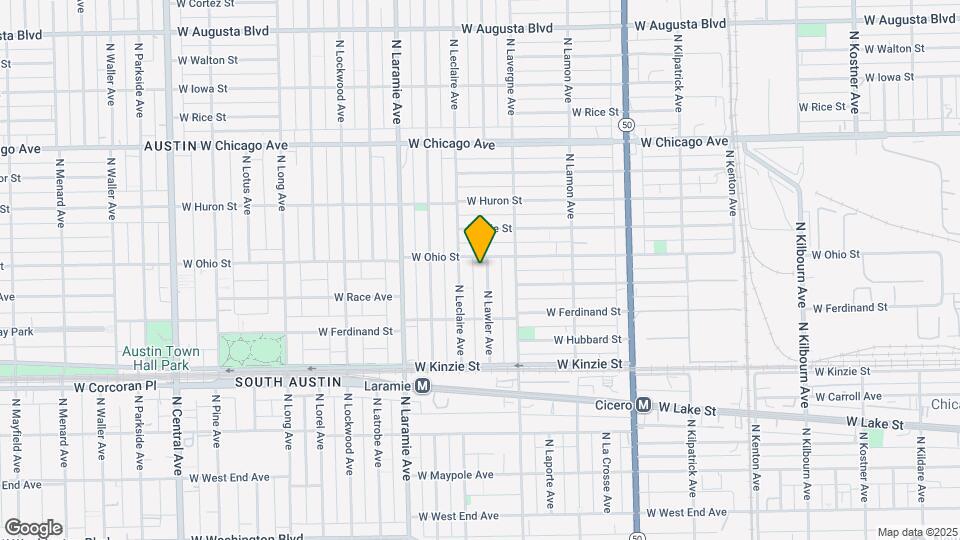 552 N Lawler Ave Map and Location Details