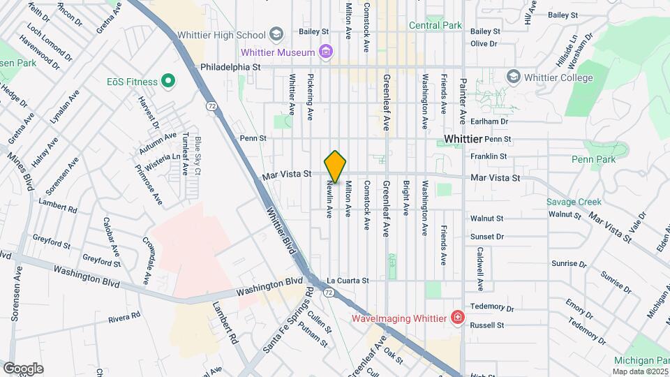 7622 S Newlin Ave Map and Location Details