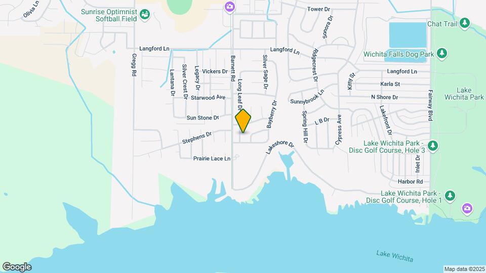 5509 Long Leaf Dr Map and Location Details
