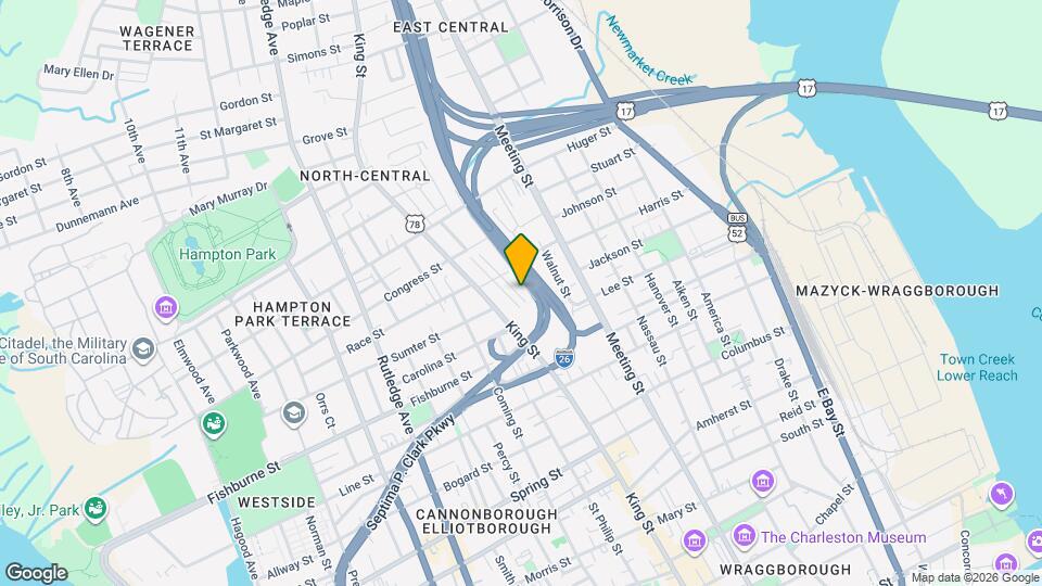 6 F St Mapa y Detalles de la Ubicación