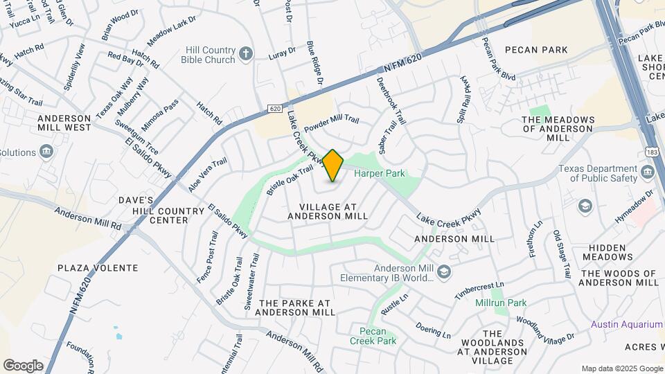 11212 Slippery Elm Trail Map and Location Details