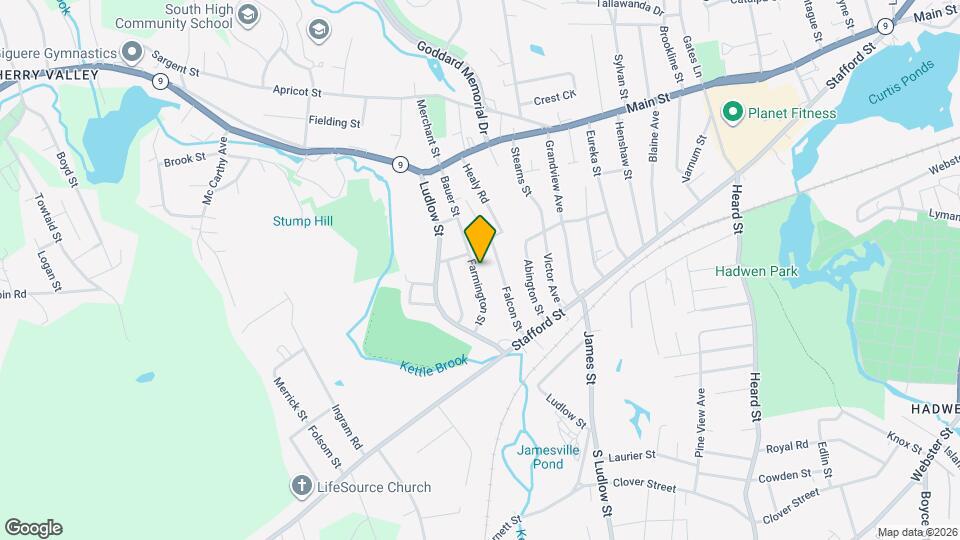 32 Farmington St Map and Location Details