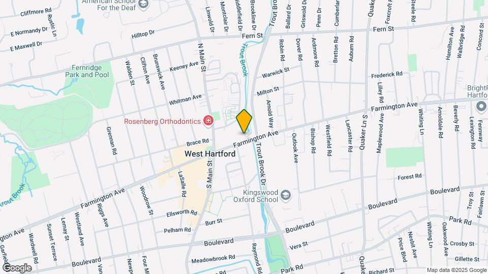 920 Farmington Ave Map and Location Details