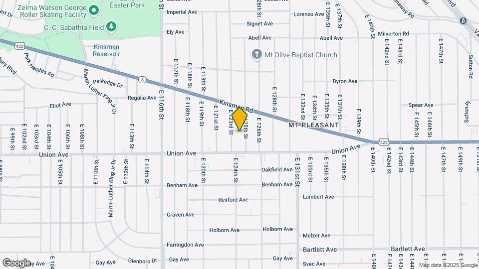 3446 E 125th St Map and Location Details