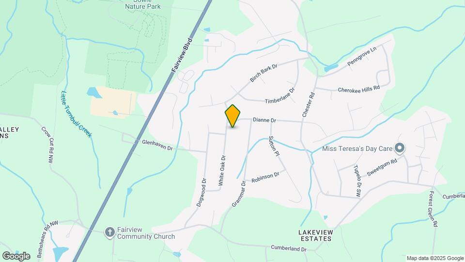 7115 White Oak Dr SW Map and Location Details