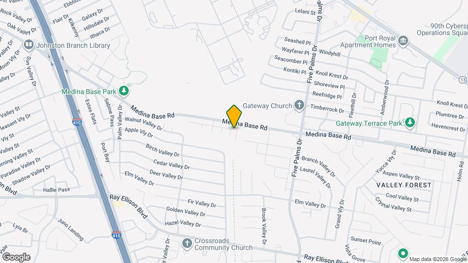 6323 Cougar Village Map and Location Details