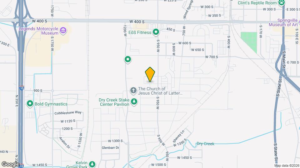 983 W 850 S Map and Location Details