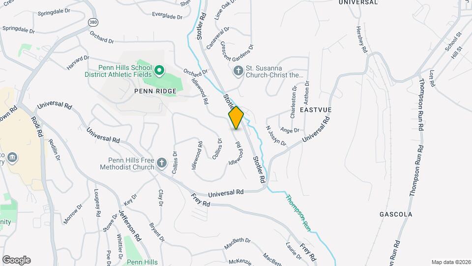 456 Idlewood Rd Map and Location Details