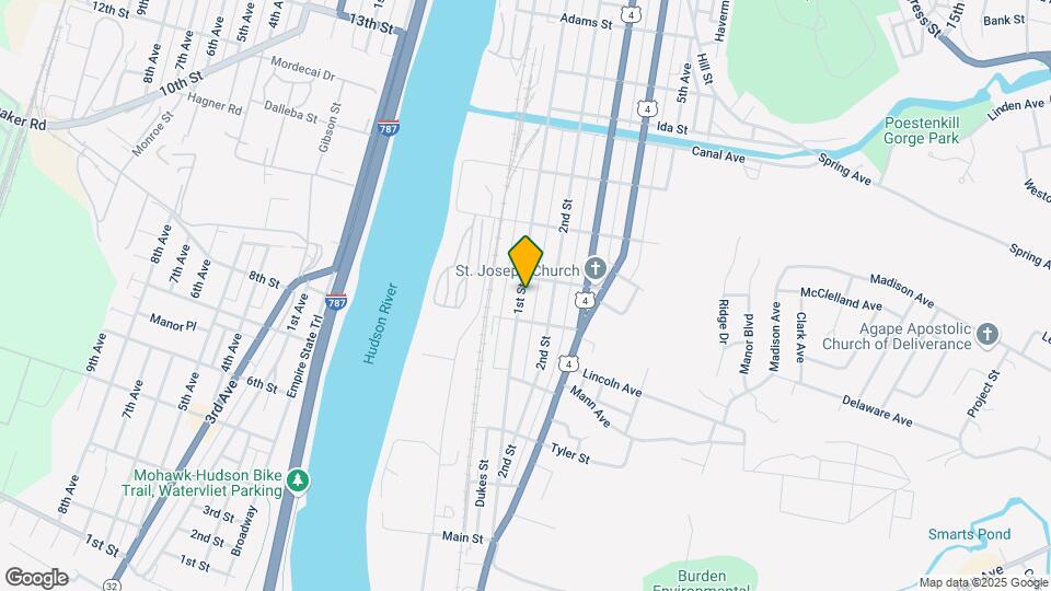396 1st St Map and Location Details