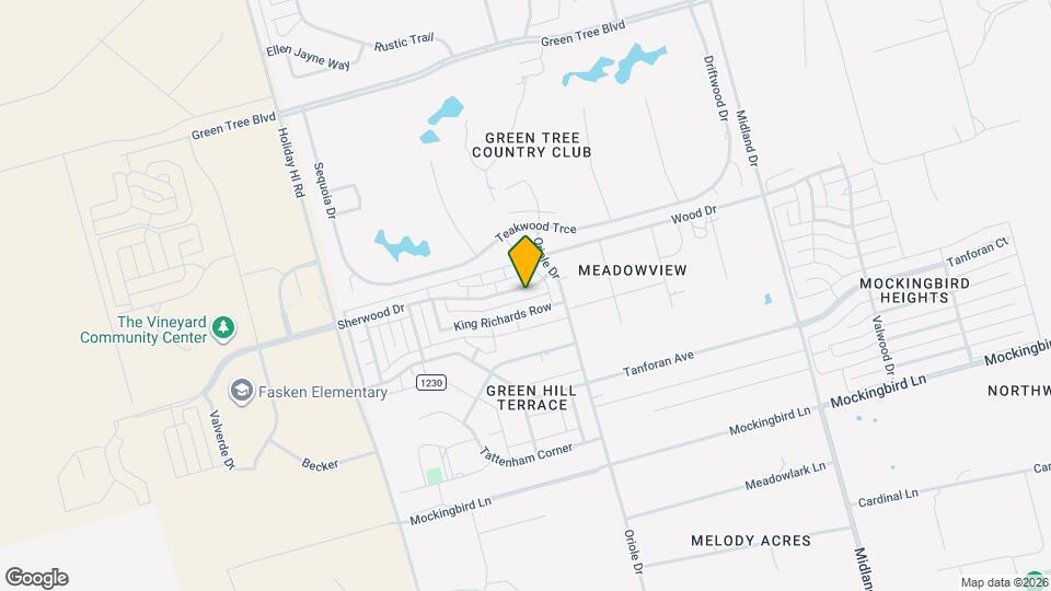 4911 Sherwood Dr Mapa y Detalles de la Ubicación