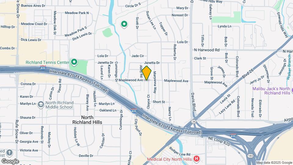 5032 Winder Ct Map and Location Details