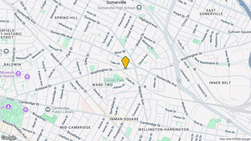 270 Washington St, Unit 3 Map and Location Details