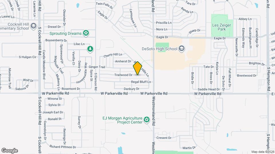 824 Trailwood Dr Mapa y Detalles de la Ubicación