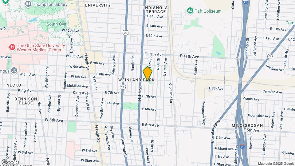1375-1381 N 5th St Mapa y Detalles de la Ubicación