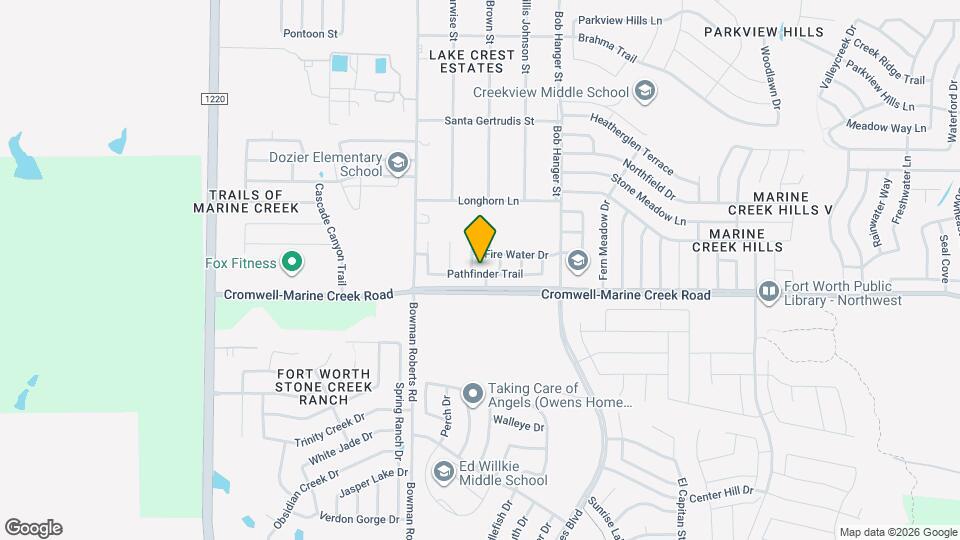 6120 Pathfinder Trail Map and Location Details