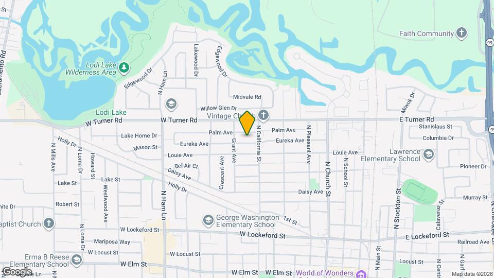 525 Eureka Ave Map and Location Details