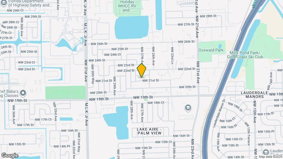 2701 NW 21st St Map and Location Details