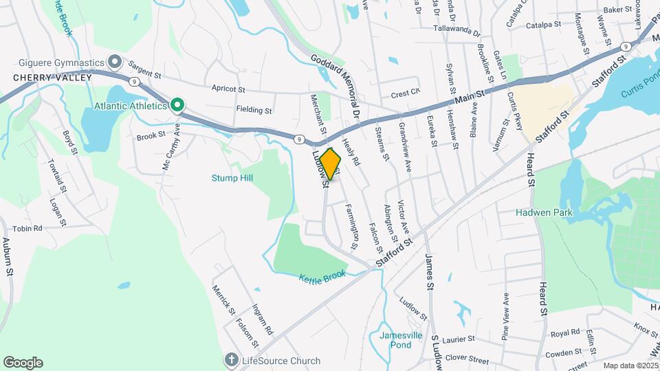 12 Ludlow St Map and Location Details